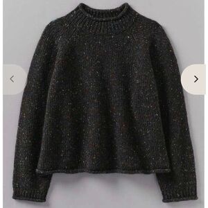 TOAST UK ORLA DONEGAL WOOL MOCK TURTLENECK SWEATER NWOT SZ M MEDIUM